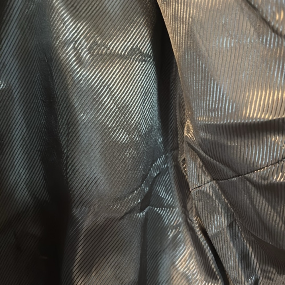 Calvin Klein Brown Double-Breasted Coat - Picture 6 of 8